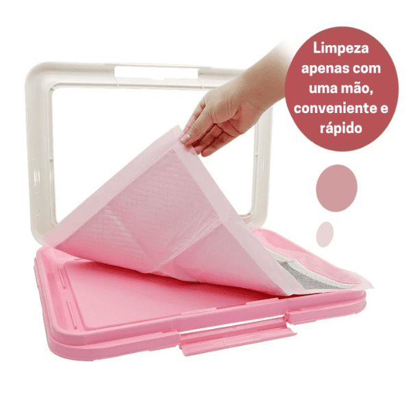 Bandeja Sanitária Para Pets - Limpeza Rápida Para Cães e Gatos ™