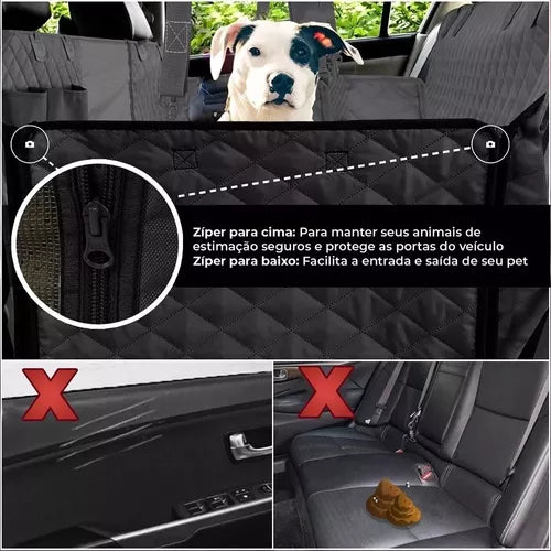 Protetor De Assento Para Pets - Proteção à Prova d’Água e Fácil Limpeza ™