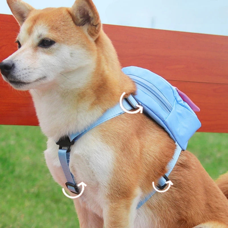 Mochila Para Cachorro Com Guia Peitoral Incluso ™