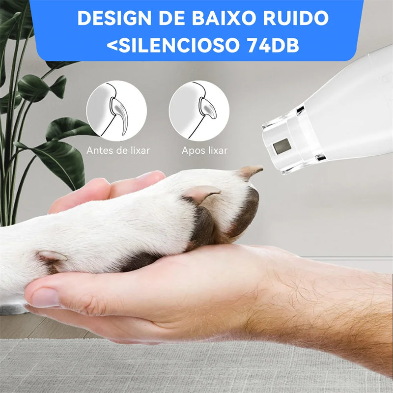 Aspirador de Pelos para Pets com Função de Tosa ™