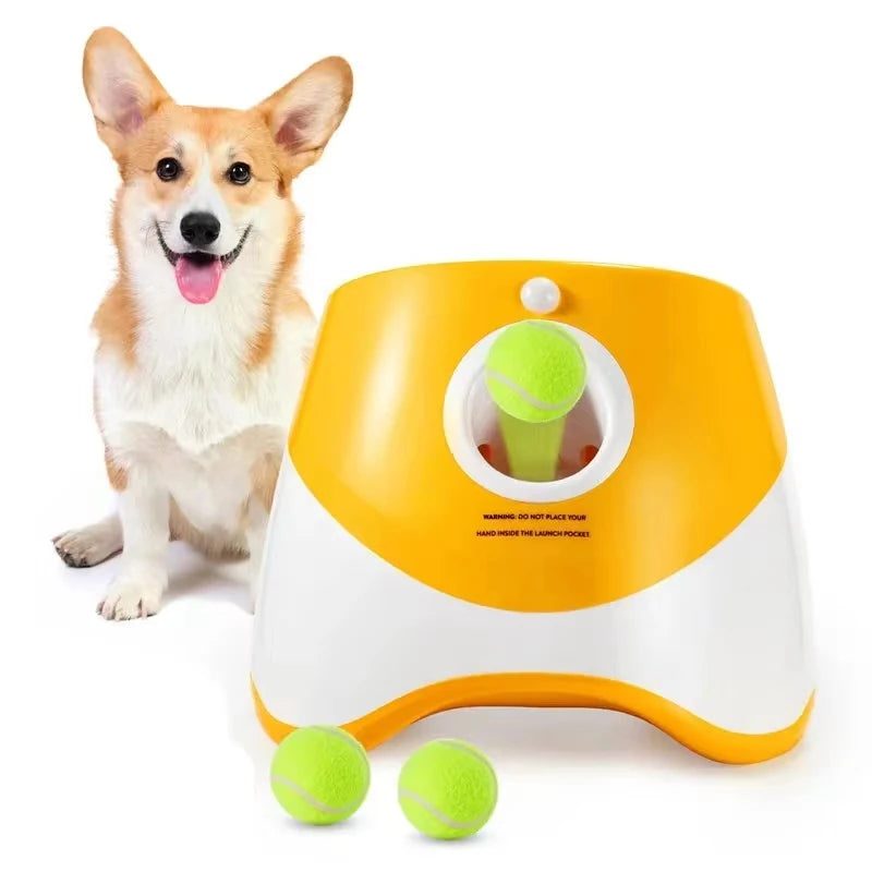 Lançador De Bolinhas Automático Para Cães -  Exercício e Diversão Sem Fim ™