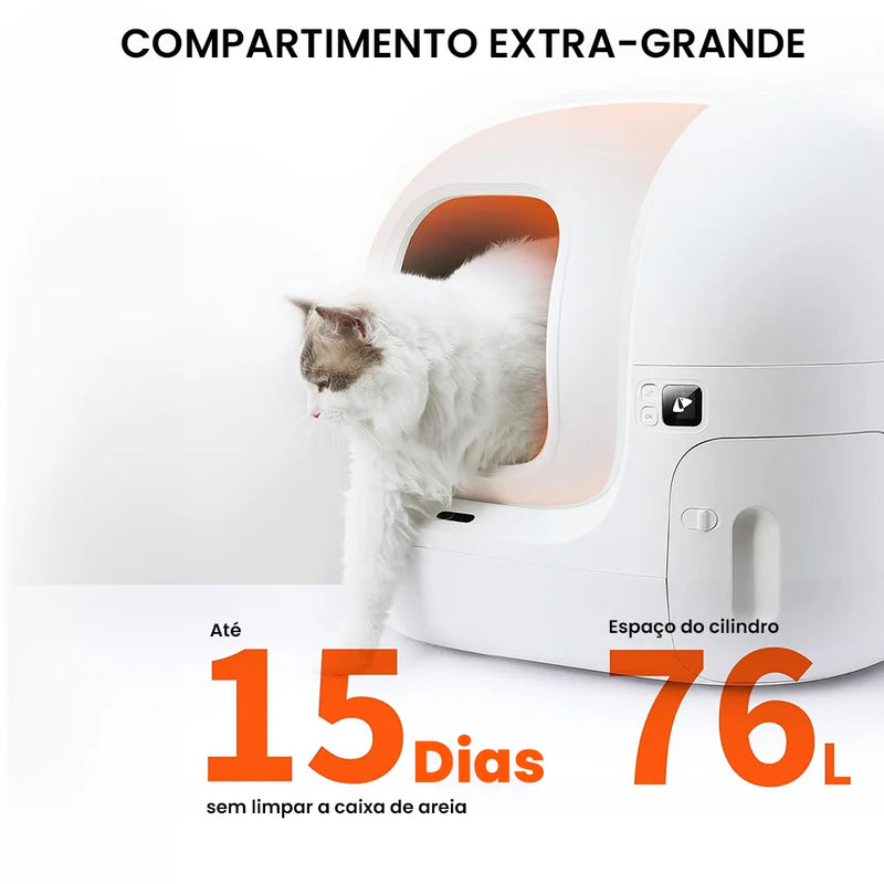 MultiMax Cat Box Autolimpeza e Controle Via App ™