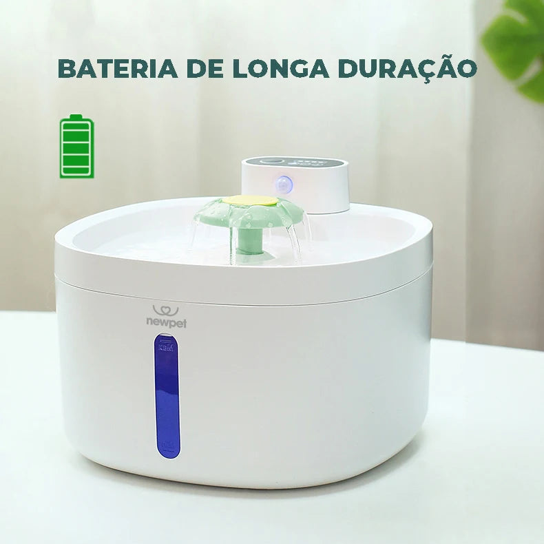 Fonte de Água para Gatos 2,4L - Bebedouro Sensor Automático ™