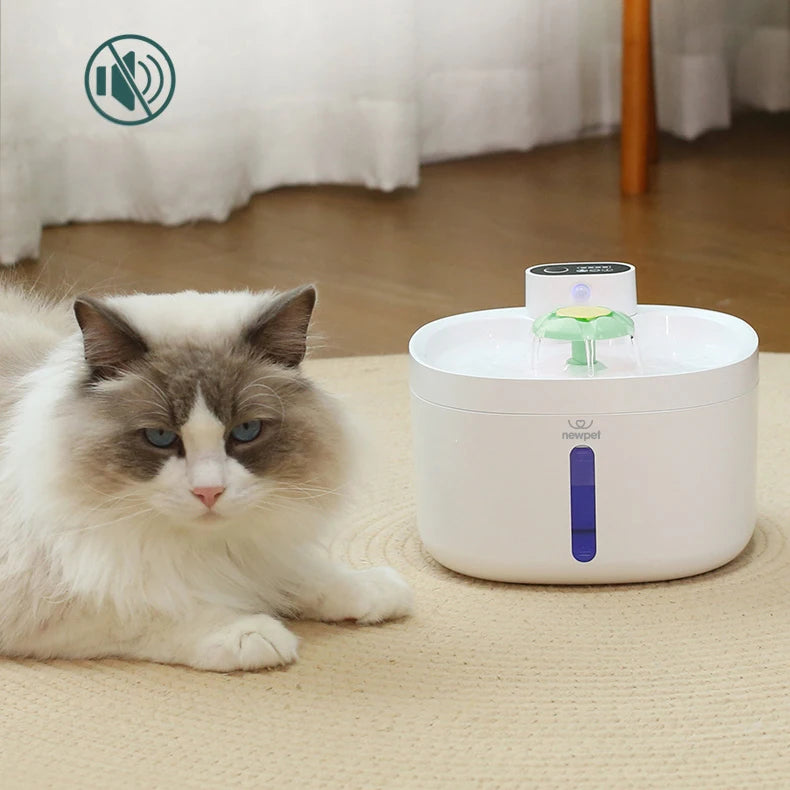 Fonte de Água para Gatos 2,4L - Bebedouro Sensor Automático ™