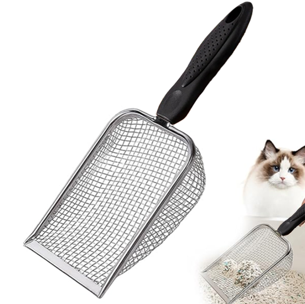 Pá De Aço Inoxidável Para Limpeza De Areia De Gato ™