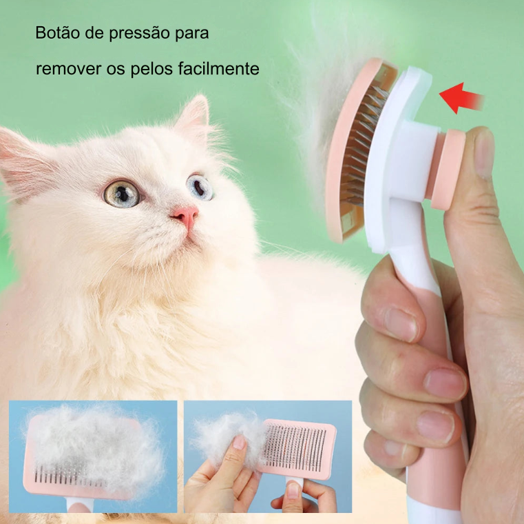 Escova Premium Anti-Pelos para Pets ™